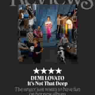 @ddlovato is back to the sound where she shines brightest. On 'It's Not That Deep,' the singer leans into playful synths, club-ready energy, and free-flowing sounds that live up to the album’s title nearly throughout. The album’s release follows an impressive rollout that saw Demi flip her old “taking-things-too-seriously” energy on its head, leaning into the memes and moments that once dogged her. Read our review at the link in our bio.