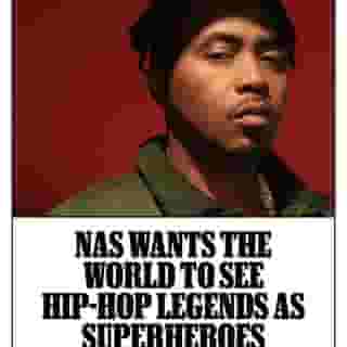 @nas is spearheading a series of albums and comic books with Mass Appeal to give legendary acts their due. The rap icon talked to Rolling Stone from Los Angeles and shared details about the 'Legend Has It…' series, his decades-long career, and why he sees artists as superheroes. Link in bio. 📷 @obidinzeribe