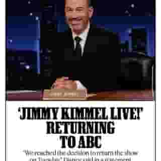 Disney has reached a formal decision to bring Jimmy Kimmel back to the ABC airwaves on Tuesday night, just one week after his indefinite suspension following statements he made on 'Jimmy Kimmel Live!' about Charlie Kirks’ assassin and after a threat from Trump’s FCC chair. Details at the link in bio.