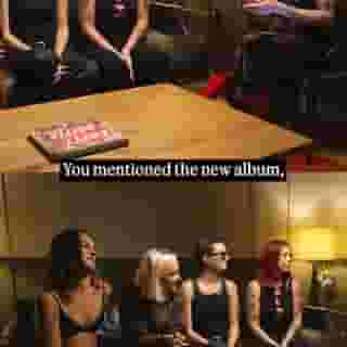 We sat down with @thebeachesband backstage at Rolling Stone's rock tour 'Gather No Moss' in Chicago to chat about their new album and 'Sex in the City.' Watch the full chat at the link in our bio.