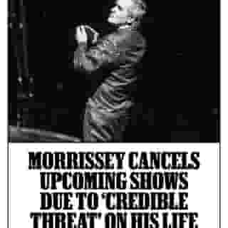 English singer-songwriter Morrissey is cancelling his upcoming concerts this weekend due to a “credible threat on his life.” Details at the link in our bio.