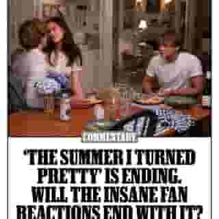 Beyond captivating audiences with its love triangle, what the final season of 'The Summer I Turned Pretty' should be remembered for is driving some of the most bonkers and unhinged online energy in the history of the internet. Maybe its series finale can convince people to start acting normal again. Read @christjonesy's commentary at the link in our bio.