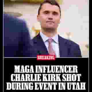 BREAKING: Turning Point USA founder and conservative influencer Charlie Kirk was shot during an event at Utah Valley University in Orem, Utah. Details at the link in bio.