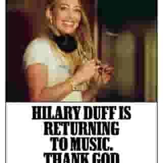 @hilaryduff fans, rejoice. A decade after her last album (2015’s 'Breathe In. Breathe Out.'), the actress has announced her return to music. The actress has signed with Atlantic Records — and will star in an upcoming docuseries chronicling her return. Details at the link in bio. 📷 Madelyn Deutch