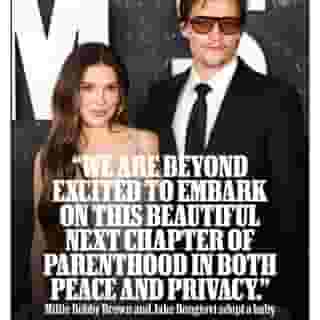 @milliebobbybrown is a mother. Today, the actress revealed that she and husband @jakebongiovi have welcomed their first child together, a baby girl, via adoption. More at the link in bio. 📷 CHARLY TRIBALLEAU/AFP via Getty