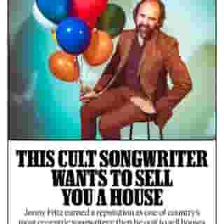 Jonny Fritz (@dadcountry) is beloved for songs about grandmas making chili dogs and shenanigans at seedy motels. He returns with a new album funded by a real estate hustle. Read more about it at the link in our bio.