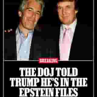 BREAKING: The Justice Department told Donald Trump that his name appears in the government’s files related to convicted sex offender Jeffrey Epstein, The Wall Street Journal reported on Wednesday. The president’s name appears in the files multiple times, according to senior administration officials who spoke to the Journal. More details at the link in bio. 📷 Davidoff Studios/Getty