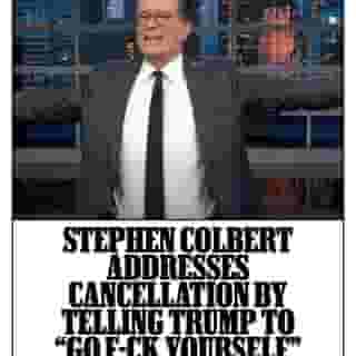 Stephen Colbert may not be thrilled about the impending cancelation of 'The Late Show,' but he is truly gleeful about being able to say whatever he wants while hosting for the next 10 months. “The gloves are off," he says – read more at the link in our bio.