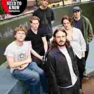 @dutchinterior have known each other for years, but they aren’t some happy-go-lucky bunch of pals goofing around — the L.A. County six-piece is pushing genre boundaries towards wilder and weirder horizons. We spoke to the band about their excellent debut album, 'Moneyball,' at the link in our bio. 📷 @grifflotz for Rolling Stone