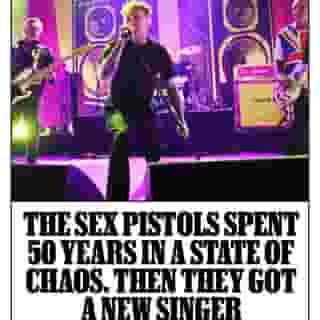U.K. punk pioneers The @sexpistols, who only mustered one album in their career and barely made it through tours, have reformed to play old songs with a young vocalist — and hopefully without drama. Hit the link in bio to read more about the band's ups and downs. 📷 Jim Dyson/Getty