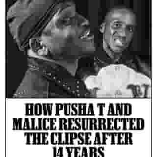 'Let God Sort Em Out' @clipse's first album in 16 years, is out today. At the link in our bio, revisit our in-depth 2024 feature where @kingpush and @malice tell us the story of how they got back together. 📷 @xavierscottmarshall for Rolling Stone 