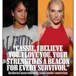 Kesha is standing with Cassie Ventura in the wake of Sean “Diddy” Combs being found guilty on two of five federal charges he faced during his trial. Read more at the link in bio.