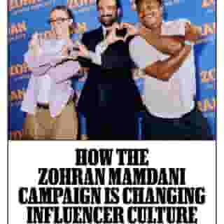 Excitement around the New York City mayoral candidate has creators everywhere rethinking their relationship to politics. As the Trump administration continues to make decisions that are shaking the foundations of America’s democracy, people online are turning to things they can still change — like the New York mayoral election — and expanding the current understanding of influencer expectations in the process. Read more at the link in our bio. 📷 Jonah Rosenberg/The New York Times/redux