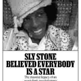 Thank you for the party, but Sly could never stay. Sly Stone was always the ultimate mystery man of American music, a visionary genius who transformed the world with some of the most innovative sounds of the Sixties and Seventies.⁠
⁠
When he died on Monday, it seemed strange he was “only” 82, because he seemed even older — as if he’d outlived himself by decades. Yet his music sounds as boldly futuristic and influential as ever, which is why the world is still reeling from this loss. Read @robbiesheff's tribute at the link in our bio. 