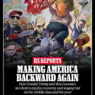 "Trump took power in a nation that, despite its dark mood, was doing well on many fronts. But he has moved quickly to fix that." Read @paulkrugman7 at the link in bio. 

Illustration @juhaszillustration