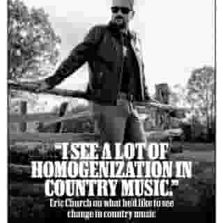 In his new Rolling Stone Interview, @ericchurchmusic talks about one thing he'd fix about the country music genre if he could: "I would love to have the quality of artists that are willing — and are allowed — to take some chances creatively. You get a lot more of that in the Americana world. I think that’s why you have Zach Bryan and Tyler Childers and Sturgill [Simpson]; these guys were able to do things artistically because they can, and you see the demand for it." Read more at the link in our bio. 📷 @davidmcclisterphotography for Rolling Stone