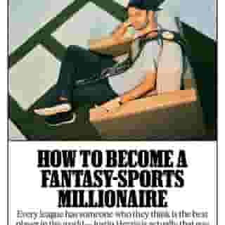 How, you may wonder, could anyone know who is the best fantasy-football player? There is one tournament that has by far the biggest prize in the world — Underdog Fantasy’s Best Ball Mania. To win its first place prize of $1,500,000, someone would need not only some real skill at playing fantasy football, but also a lot of luck. Over the past five years of this event, there is no player who has more of both than Justin Herzig. Hit the link in bio to read his story. 📷 @zackwittman for Rolling Stone