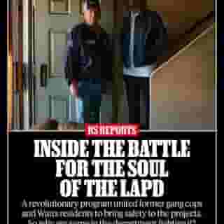 In 2011, the LAPD created four new squads to break gangs’ stranglehold on Watts, Los Angeles. The new units were called the Community Safety Partnership (CSP). They'd be something possibly never seen before in an American police force: part social worker, part peacekeeper, and part apologist for the department. So why are some in the department fighting it? Can reform last? Hit the link in bio to read our report. 📷 @philipcheungphoto for Rolling Stone