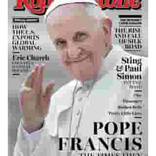 Pope Francis on the cover of Rolling Stone, 2014. Revisit the story at the link in our bio. 📸 @stefano_spaziani
