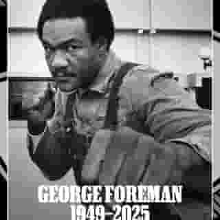 George Foreman, whose colossal career in the ring saw the legendary boxer take home two heavyweight championships, has died at the age of 76. Tap the link in bio to read our full story. 📷 Getty