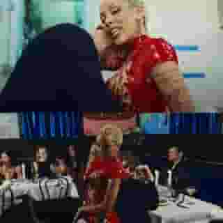 @jackharlow has dropped his new single "Just Us," feat. @dojacat. Hit the link in our bio to watch the video.