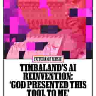 Labels and artists have lined up against AI music — but legendary producer @Timbaland is convinced it’s the future. "God presented this tool to me. I probably made a thousand beats in three months, and a lot of them — not all —  are bangers." Read more at the link in our bio.