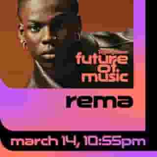 TONIGHT: @heisrema takes the stage at the third-annual #RollingStoneFutureofMusic @sxsw showcase. 📍 ACL Live at The Moody Theater 🕚 10:55pm CT. Hit the link in bio to RSVP.