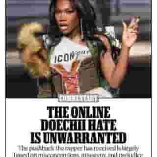 COMMENTARY: No one has to enjoy everything. But the loudest online discourse against Doechii feels more like projections of misogyny, queerphobia, colorism, and a fundamental misunderstanding of how the industry works. Read more at the link in our bio.