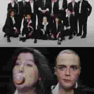 @lucydacus' "hot masc" convention convenes in the new music video for "Best Guess," starring @caradelevingne, @towabird, and more. Watch at the link in bio.