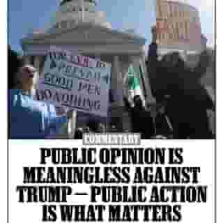 To defeat Trump — and save ourselves — it’s time to stop reading polls and start leading protests. Read more at the link in our bio.
