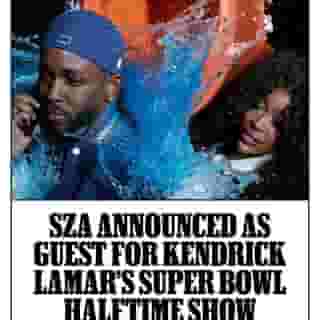 @kendricklamar. @sza. #SuperBowlLIX. 🏈 Link in bio for details.