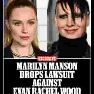 Marilyn Manson has dropped his lawsuit against actress Evan Rachel Wood and has agreed to pay nearly $327,000 in Wood's attorneys' fees. Wood’s rep called the suit a “publicity stunt to try to undermine the credibility of his many accusers and revive his faltering career.” Hit the link in our bio to read more.