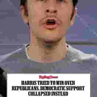 @davidpakmanshow discusses Rolling Stone’s latest report on Kamala Harris’ failure to win over Republican voters from Trump, and the percentage of voters identifying as Democrat declining. Hit the link in bio to read the full story. h/t @andrewperezme #Election2024