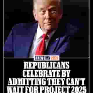 Donald Trump spent the campaign distancing himself from the draconian policy package Project 2025. He and his allies no longer need to hide. Read more at the link in bio. 📸 Chip Somodevilla/Getty