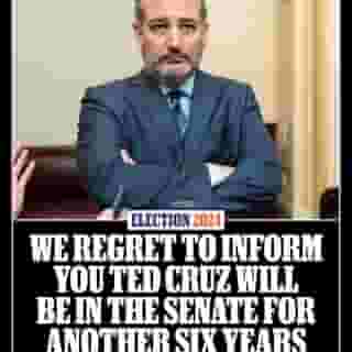 Ted Cruz has won another six years in the Senate. The MAGA senator held off Rep. Colin Allred to keep Texas red, and bolster the GOP's chances of retaining the chamber. Read more at the link in our bio. 📸 Bill Clark/CQ-Roll Call, Inc via Getty