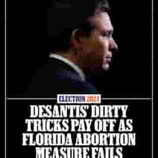 The winning streak has come to an end. For the first time since the Supreme Court ended a federal right to abortion in 2022, voters have rejected a ballot measure seeking to enshrine the right to an abortion in a state constitution — even as a solid majority of Floridians voted to approve the measure. More at the link in our bio. 📸 Christian Monterrosa/AFP