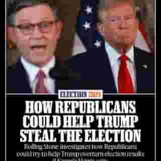 Donald Trump and his allies in Congress and election offices throughout the country have a variety of tools to dismantle the will of voters and install Trump as president — Tuesday’s election results be damned. At the link in our bio, read about the ways Mike Johnson and Republicans could try to help Trump overturn the 2024 election results if Kamala Harris wins. 📸 Joe Raedle/Getty