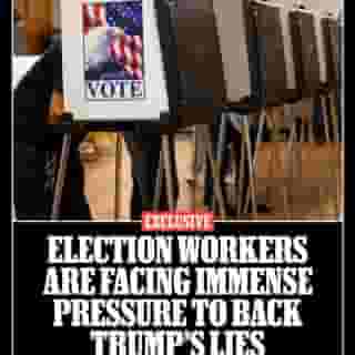 Elon Musk, online sleuths, and dark-money groups are leading a sprawling pressure campaign to prevent election workers from certifying a Trump loss. Read more at the link in our bio.