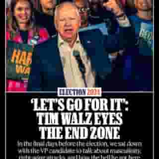 EXCLUSIVE INTERVIEW: In the final days before the election, Rolling Stone sat down with VP candidate @timwalz to talk about masculinity, right-wing attacks, how he got here, and what the hell it's all for: "You don’t win elections to bank political capital and get reelected, you win elections to burn political capital, improve lives." Hit the link in bio to read the interview. 📷 @andrew__hetherington for Rolling Stone