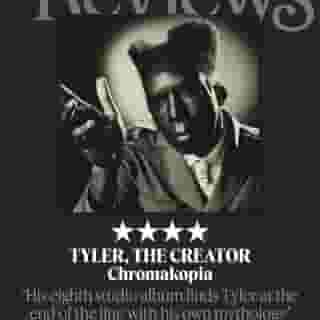 Tyler, The Creator (@feliciathegoat) has released his most sonically polished, introspective record to date with #Chromakopia. Read Rolling Stone's 4-star review at the link in our bio.