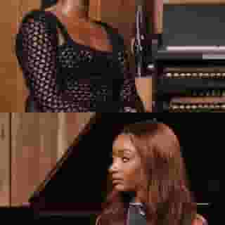 During their #MusiciansOnMusicians conversation, @cocojones and @ayrastarr talk about the responsibility they feel towards young Black girls: "The same way I was impacted, I'm impacting somebody." Hit the link in bio to watch the full conversation.