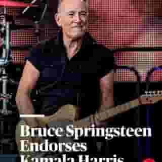 Bruce @springsteen delivered a powerful endorsement of @kamalaharris for president, calling Donald Trump “the most dangerous candidate for president in my lifetime,” and saying Harris and VP candidate Tim Walz are “committed to a vision of this country that respects and includes everyone.” More at the link in our bio. 📸 Sergione Infuso/Corbis via Getty
