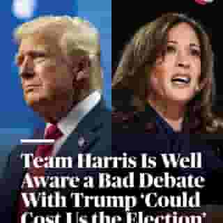 Various officials in both Harris and Trump's camps say tonight’s #Debate2024 could make or break their candidate’s chances at taking the White House. Those on Team Harris believe the debate is crucial to preserving the democratic order in the face of Trump’s fascistic whims. "There is no room for error. None," says a Harris ally, who adds that a lackluster performance could “cost us the election.” Hit the link in bio to read more. 📷 Rebecca Noble/Getty & Justin Sullivan/Getty 