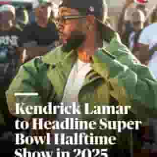 Big as the Super Bowl 👀 @kendricklamar is heading to Super Bowl LIX. "Rap music is still the most impactful genre to date. And I’ll be there to remind the world why." Hit the link in bio to learn more. 📷 Michael Blackshire / Los Angeles Times via Getty, via @applemusic