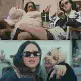 Revving up my aura. @lalalalisa_m and @rosalia.vt have released their collab "New Woman" –– watch it at the link in our bio. 💥