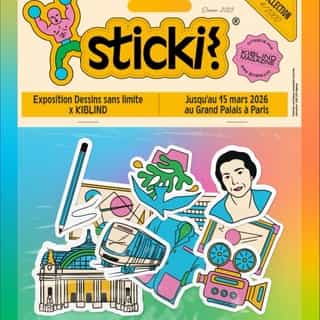✏ 𝗦𝗧𝗜𝗖𝗞𝗜 - 𝗗𝗘𝗦𝗦𝗜𝗡𝗦 𝗦𝗔𝗡𝗦 𝗟𝗜𝗠𝗜𝗧𝗘 🖍

L’exposition « Dessins sans limite » met en lumière au Grand Palais à Paris plus de 300 dessins réalisés par 120 artistes de renom, à l’instar de Sonia Delaunay, Vassily Kandinsky ou encore David Hockney. Des petits trésors de l’histoire de l’art précieusement conservés jusque-là dans l’immense collection du cabinet d’art graphique du Centre Pompidou.
 
Au lieu de vous présenter cette exposition majeure uniquement avec des mots, on a décidé nous aussi de ressortir les crayons pour apporter notre pierre à l’édifice. 
 
Ci-dessus donc, une sélection des éléments liés à l’exposition « Dessins sans limite » qui nous ont tapé dans l’oeil, transformés en stickers illustrés pour cette fois, taper dans le vôtre 👀

On s’y voit ? 

Dessins sans limite « Coproduction entre le Centre Pompidou et le GrandPalaisRmn »

📅 Jusqu’au 15 mars 
📍 @le_Grand_Palais, Paris 
👉 Lien dans la bio pour plus d’infos 

#dessinssanslimite #grandpalais #exposition #dessin