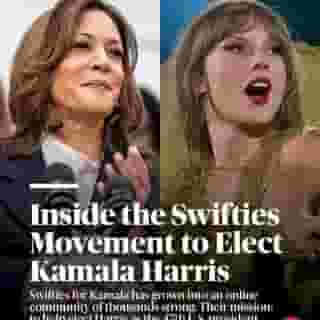Through a community of 300 volunteers on Discord, Swifties for Kamala has grown into an online community of thousands strong. Rolling Stone talked to some of the group's organizers about their goals and mission: "We are in our 'Lover' era. We are fighting for our rights. ‘You Need to Calm Down,’ you know?" Hit the link in bio to read more.