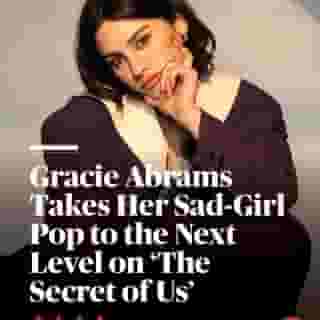 @gracieabrams' songwriting is more evocative and grown up than ever on her sophomore album 'The Secret of Us.' The songs are a complex picture of a relationship gone sour, full of heartbreak songs that capture the messiness of dating in your early twenties. Read Rolling Stone's 4-star review at the link in our bio.