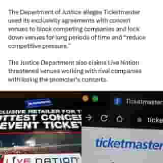 The Department of Justice is calling for concert and ticketing giant Live Nation to be broken up, a remarkable claim in an antitrust lawsuit the department filed in New York Thursday morning, a day after a source familiar with the matter confirmed the suit with Rolling Stone. The DOJ is joined by 29 states as well as the District of Columbia. More at the link in bio.