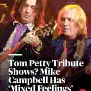 Tom Petty and the Heartbreakers will celebrate their 50th anniversary in 2026, and there’s already talk of a tribute show to mark the occasion. But Heartbreakers guitarist Mike Campbell isn’t sure he wants to do it: "I don’t want to do anything to dishonor the legacy." Read more at the link in our bio. 📷 Tim Mosenfelder/Getty